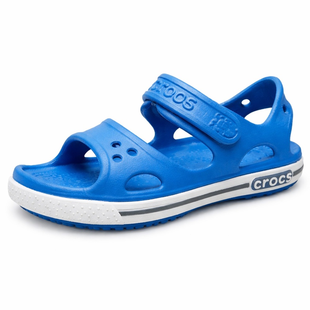 Crocs Classic Clogs Toddler C4 Blue Slip On Water Shoes Beach Play